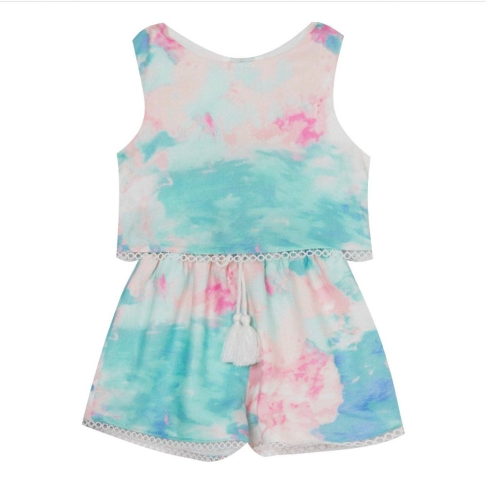 Nordstom Rare Edition Brand 4T & 12 mo Open Back One Piece Baby Girl Romper